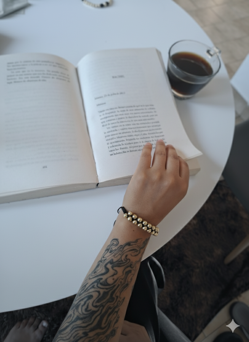 Pulsera Italiana DOBLE 24 Balines(6MM)