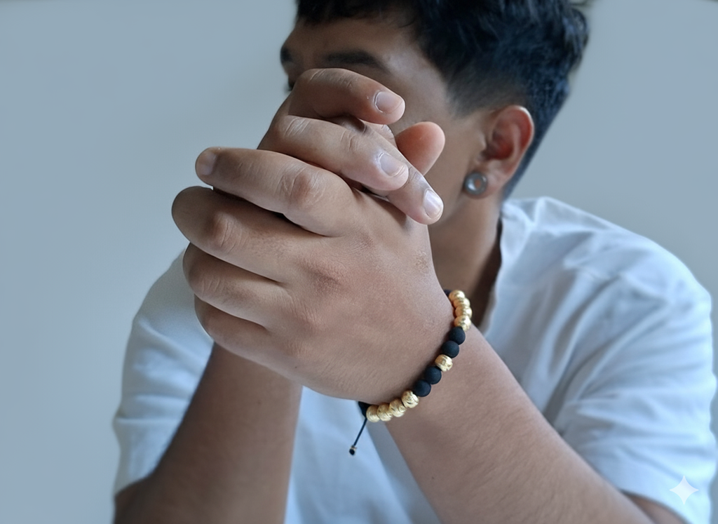 Pulsera Diamantada 9 Balines (8MM)