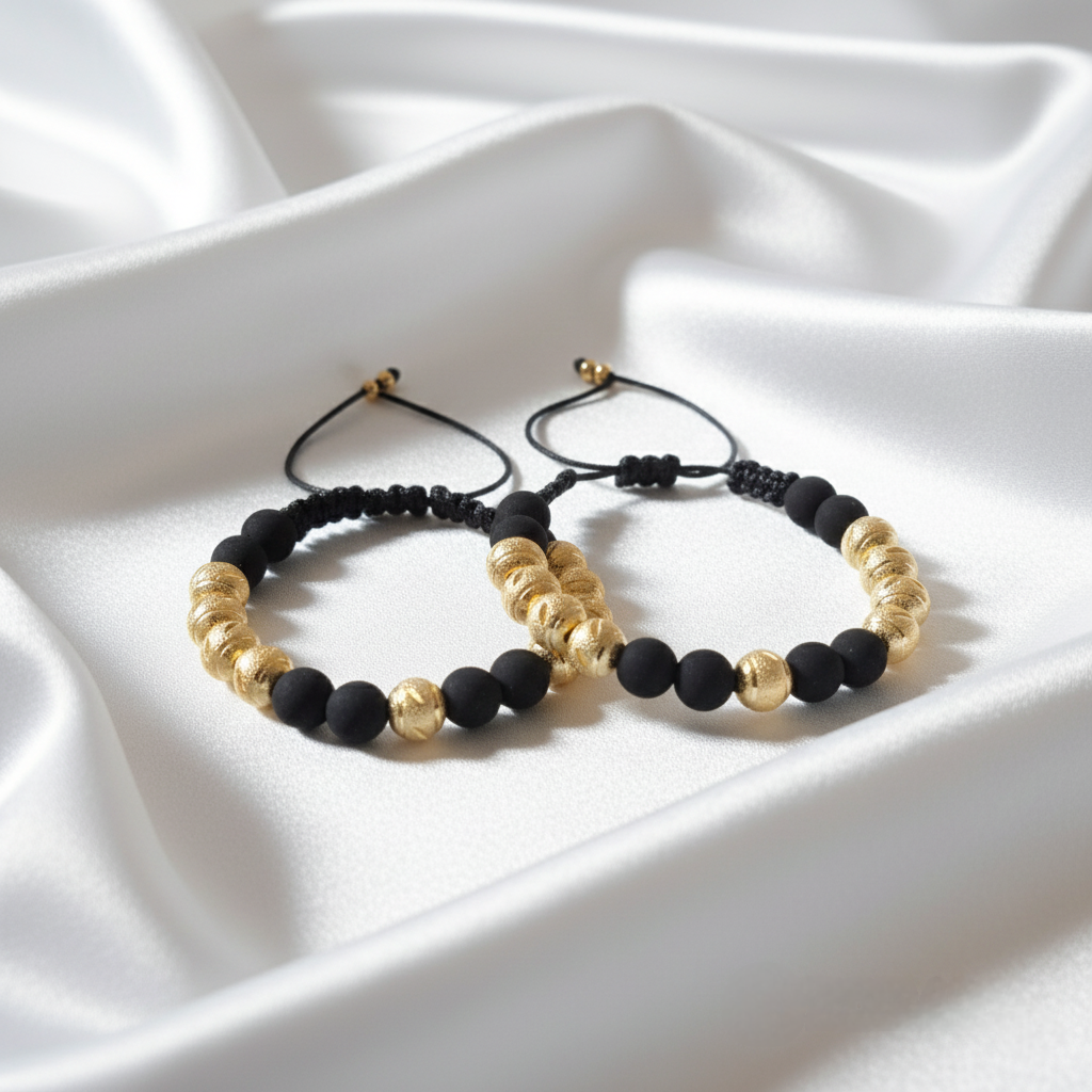 Pulsera Diamantada 9 Balines (8MM)